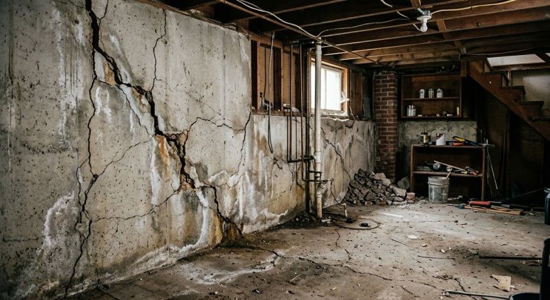 Basement Crack Repair in Greensboro, NC