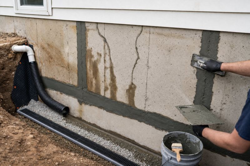 Basement Foundation Repair in Forsyth County, NC