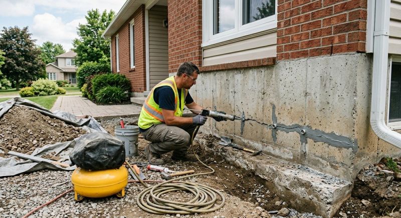 Basement Foundation Repair in Oak Ridge, NC