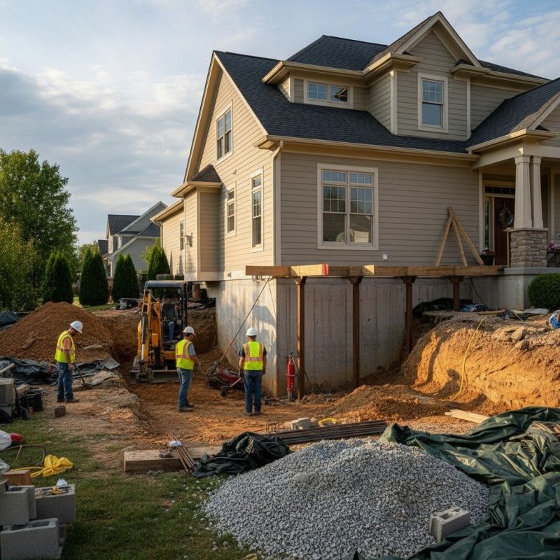 Building Foundation Repair in Alamance County, NC
