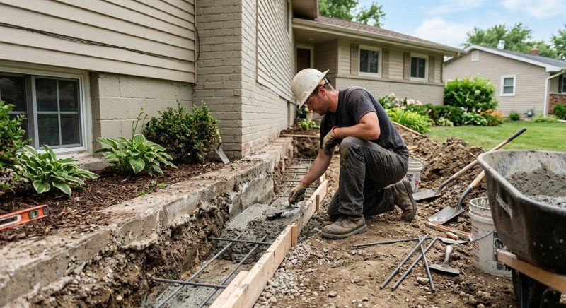 Concrete Foundation Repair in Browns Summit, NC