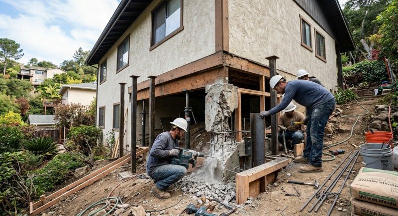 Concrete Foundation Repair in Forsyth County, NC