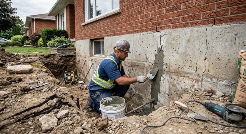 Concrete Foundation Repair in Graham, NC