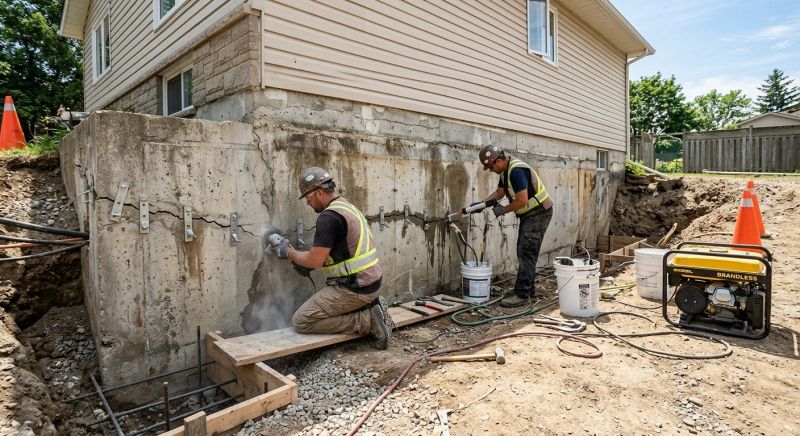 Concrete Foundation Repair in Oak Ridge, NC