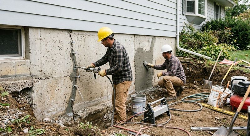 Concrete Foundation Repair in Rockingham County, NC