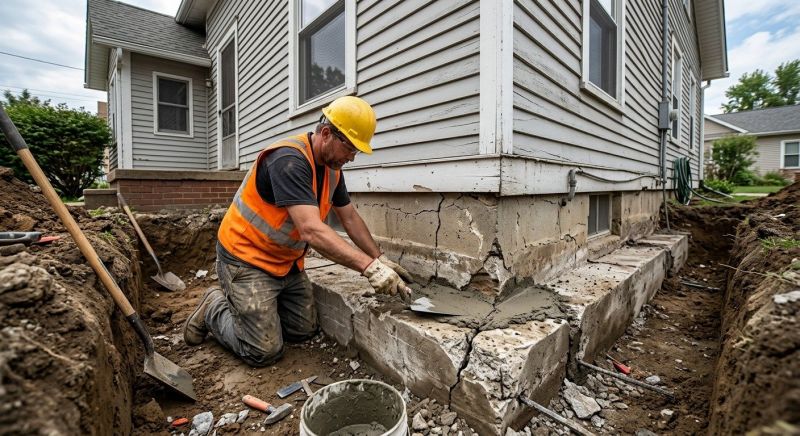 Concrete Foundation Repair in Stokesdale, NC