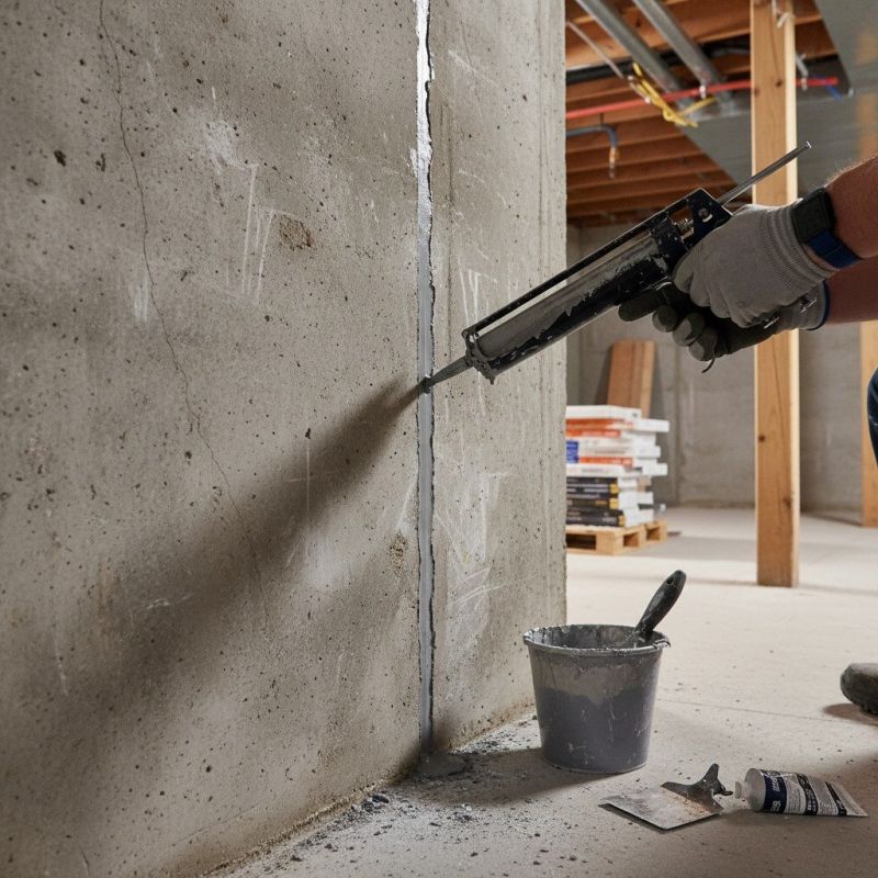 Cracked Basement Floor Repair in Greensboro, NC