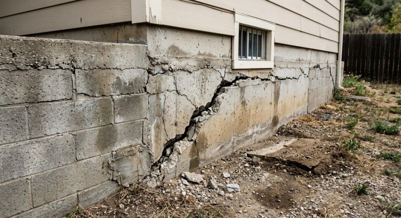 Cracked Foundation Repair in Forsyth County, NC
