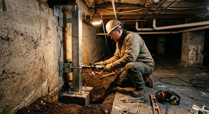 Crawlspace Foundation Repair in Alamance County, NC
