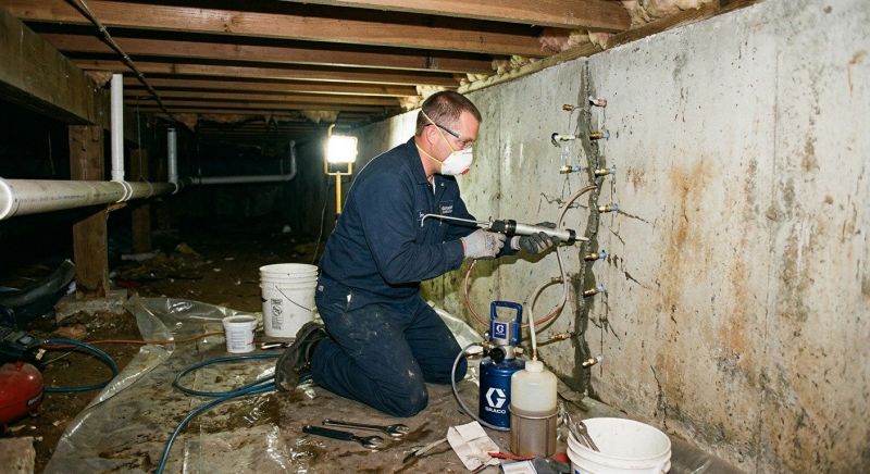Crawlspace Foundation Repair in Graham, NC