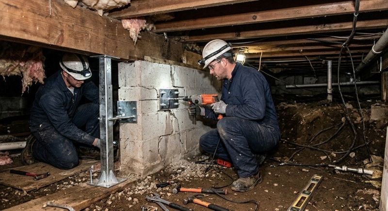 Crawlspace Foundation Repair in Guilford County, NC