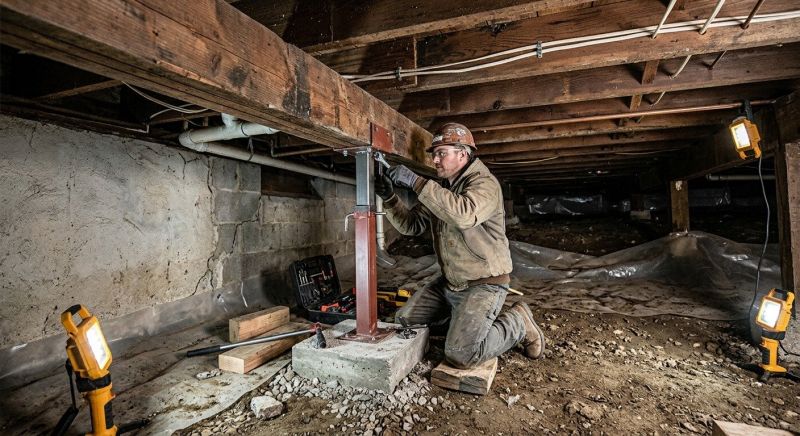 Crawlspace Foundation Repair in Ramseur, NC
