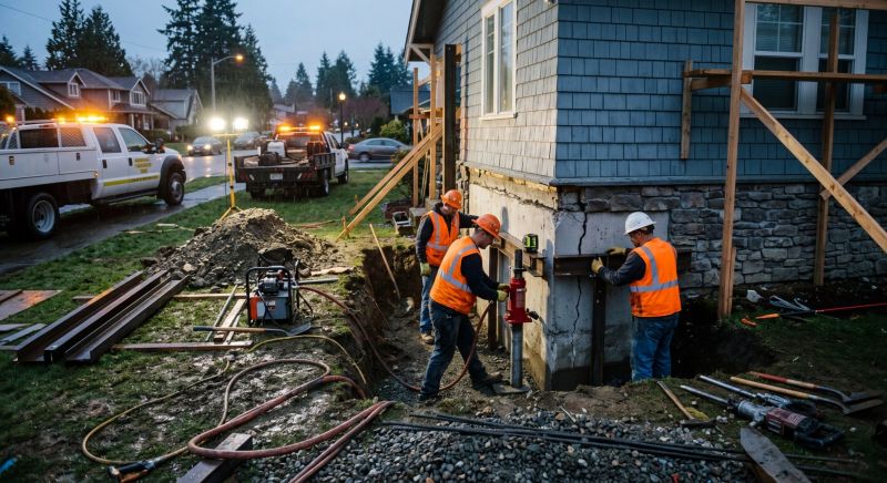 Emergency Foundation Repair in Greensboro, NC