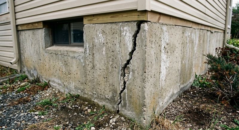 Foundation Crack Repair in Haw River, NC