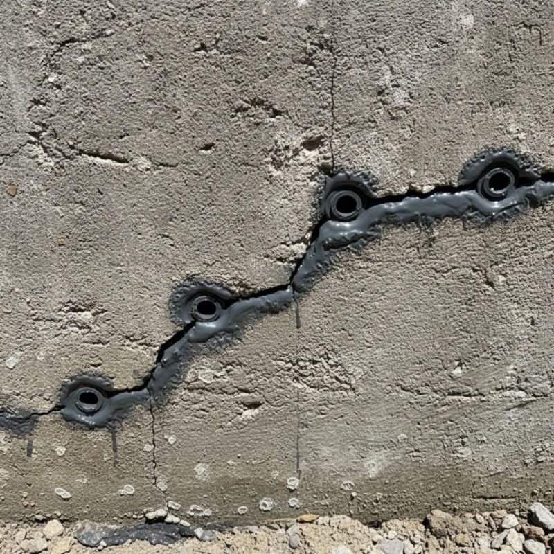 Foundation Crack Sealing in Greensboro, NC