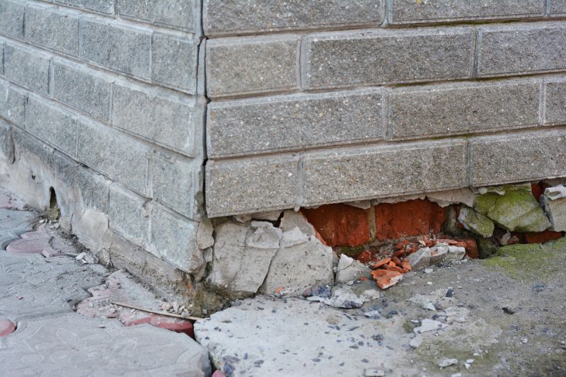Foundation Damage Repair in Colfax, NC