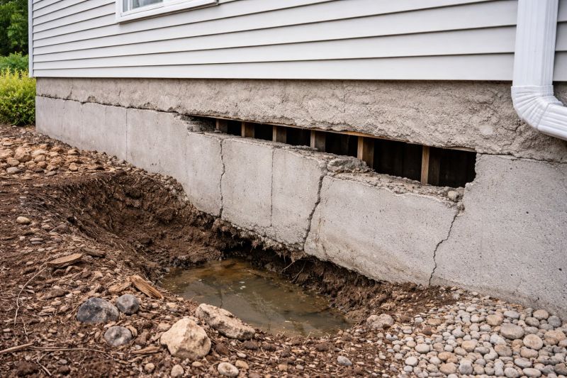 Foundation Damage Repair in Jamestown, NC