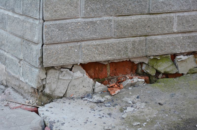 Foundation Damage Repair in Liberty, NC