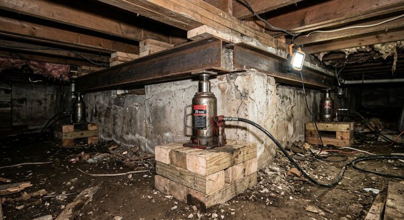 Foundation Jacking in Forsyth County, NC