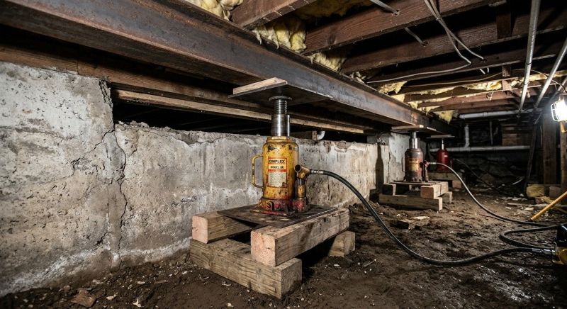 Foundation Jacking in Graham, NC
