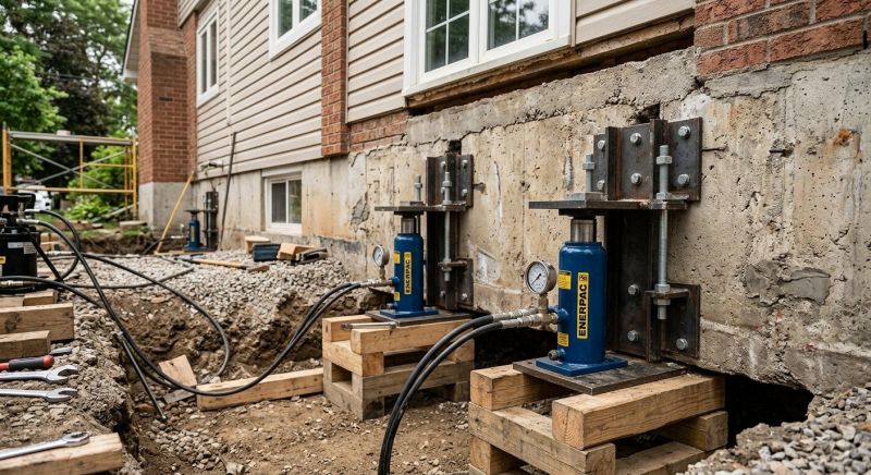Foundation Jacking in Graham, NC
