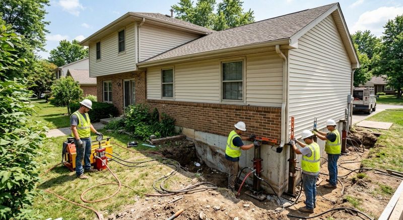 Foundation Jacking in Haw River, NC