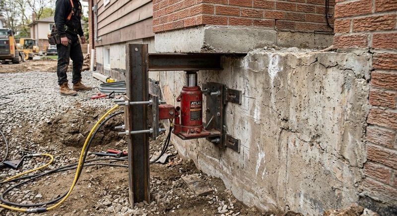 Foundation Jacking in Greensboro, NC