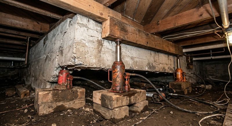 Foundation Jacking in Stokesdale, NC