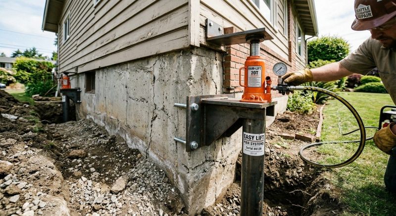 Foundation Lifting in Burlington, NC