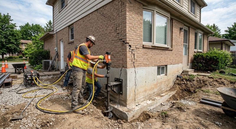 Foundation Lifting in Burlington, NC