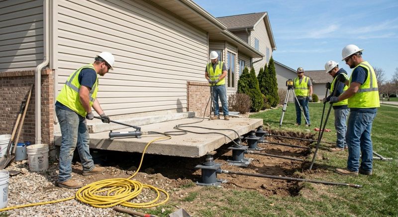 Foundation Lifting in Colfax, NC