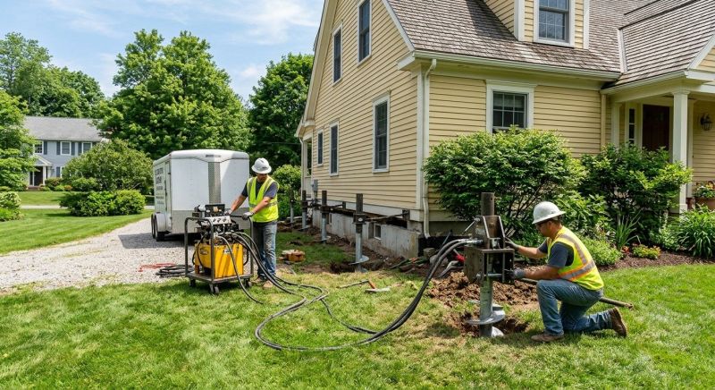 Foundation Lifting in Greensboro, NC