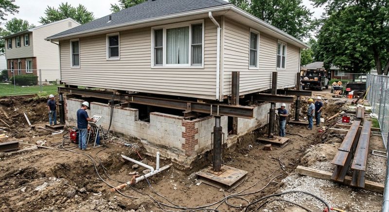 Foundation Lifting in Liberty, NC