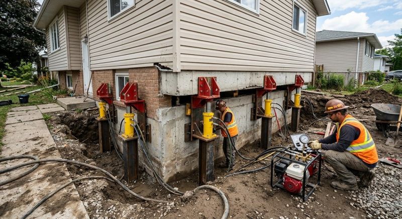 Foundation Lifting in Reidsville, NC