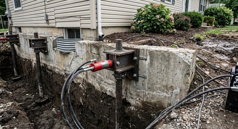 Foundation Pier Leveling in Greensboro, NC