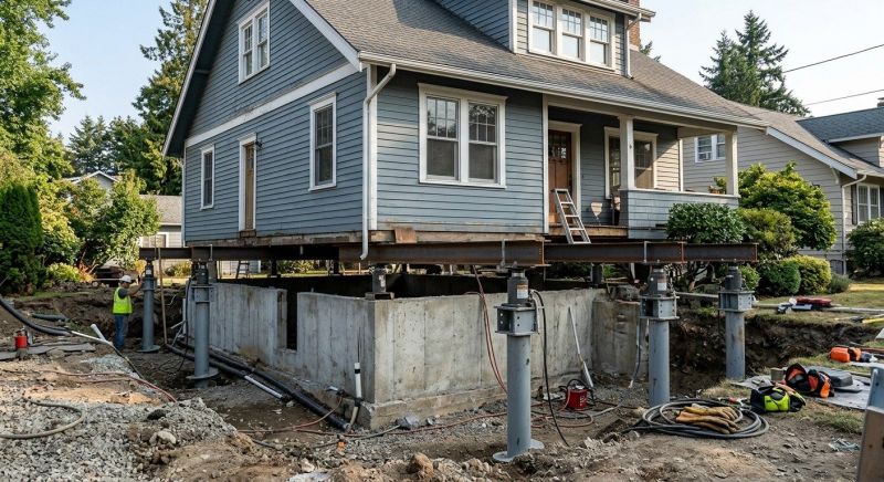 Foundation Raising in Burlington, NC