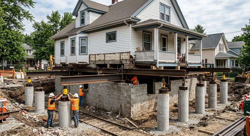 Foundation Raising in Burlington, NC