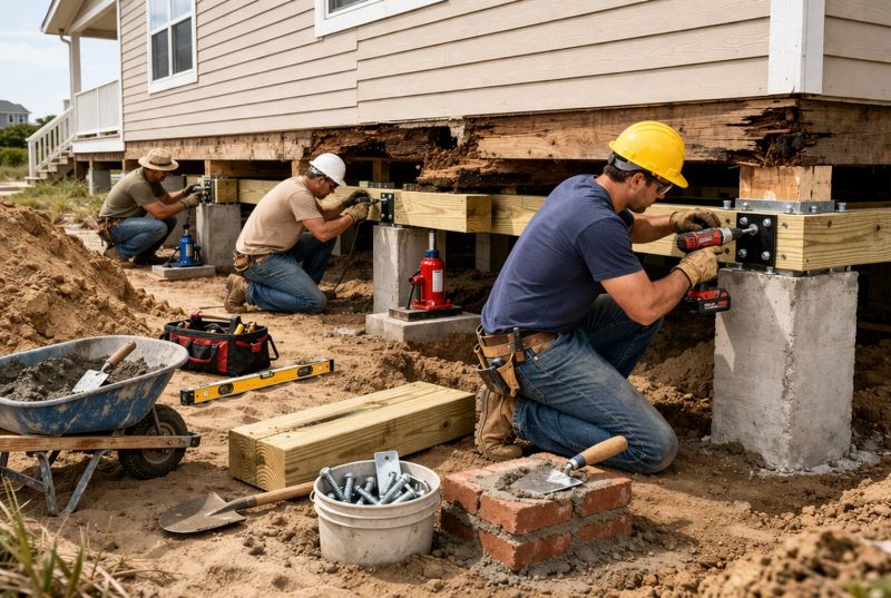 Foundation Raising in Liberty, NC