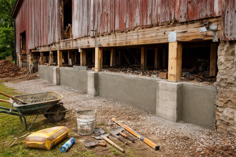 Foundation Renovation in Greensboro, NC