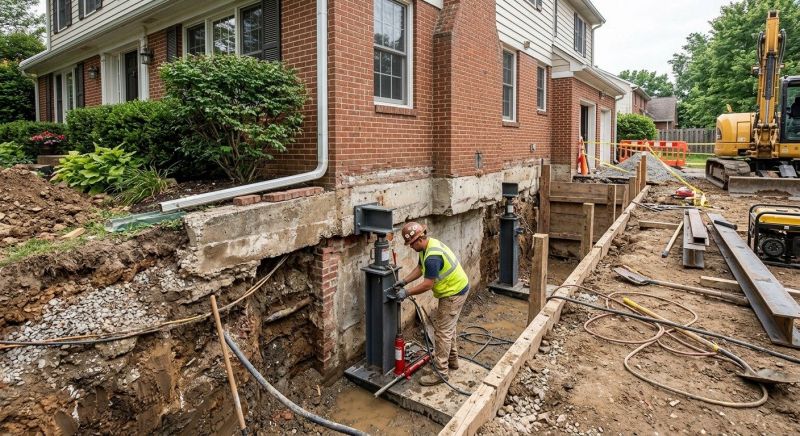 Foundation Repair in Burlington, NC