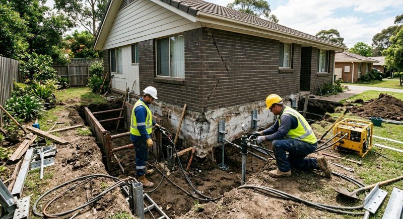 Foundation Stabilizing in Burlington, NC