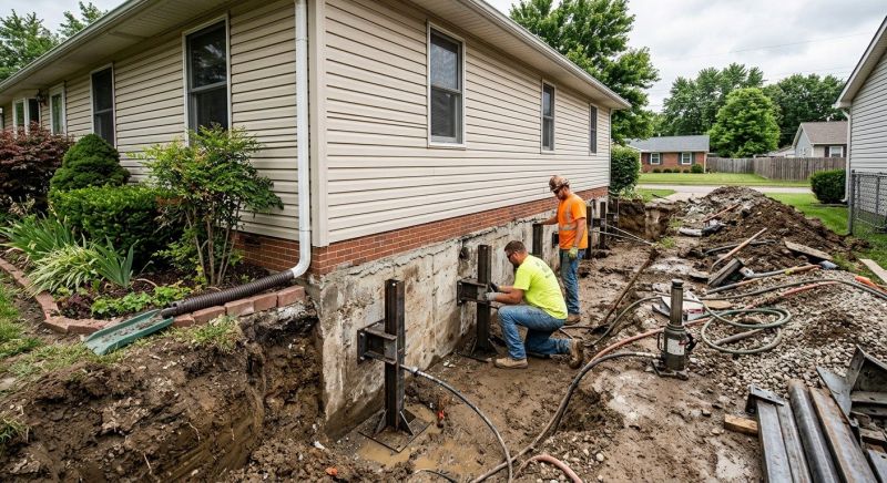 Foundation Stabilizing in Burlington, NC
