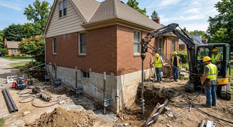 Foundation Stabilizing in Colfax, NC