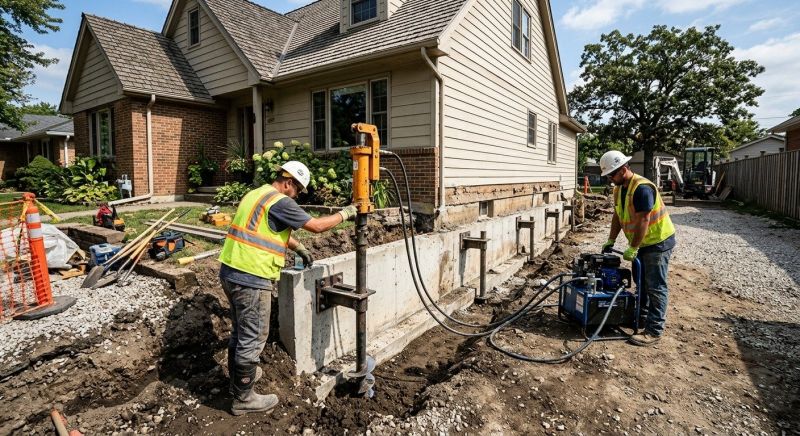 Foundation Stabilizing in Greensboro, NC