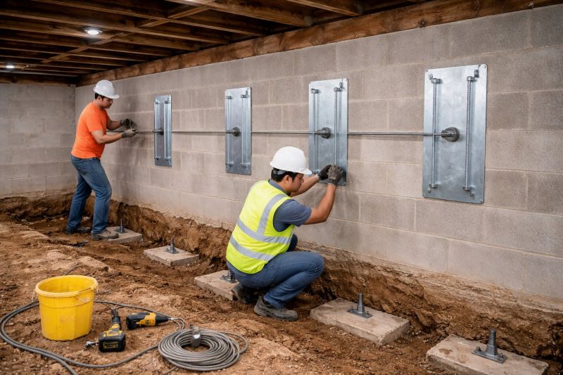 Foundation Stabilizing in Ramseur, NC