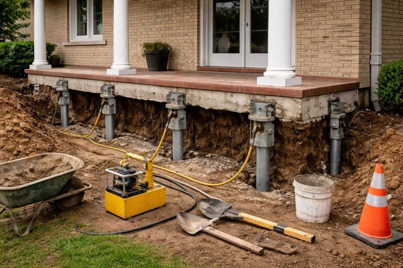 Foundation Stabilizing in Rockingham County, NC