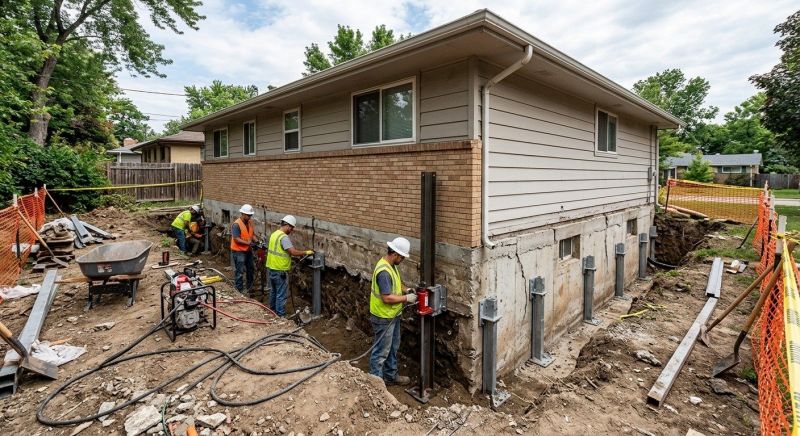 Foundation Strengthening in Greensboro, NC