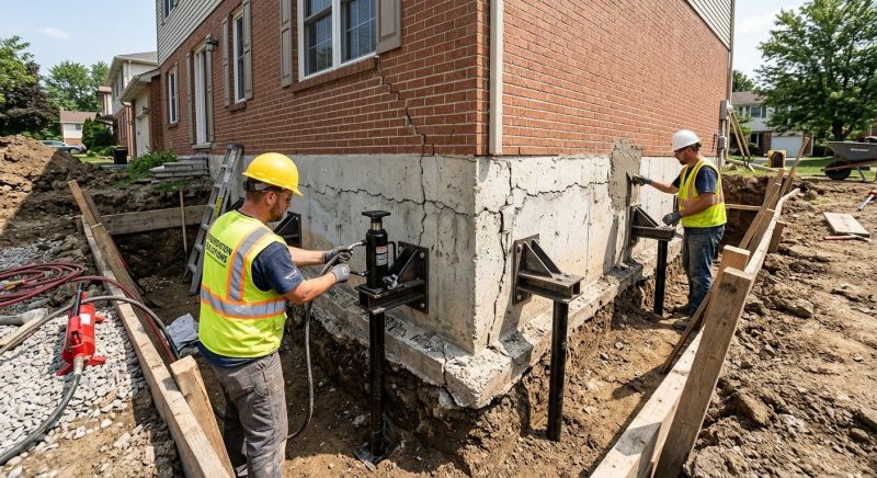Foundation Structural Repair in Guilford County, NC