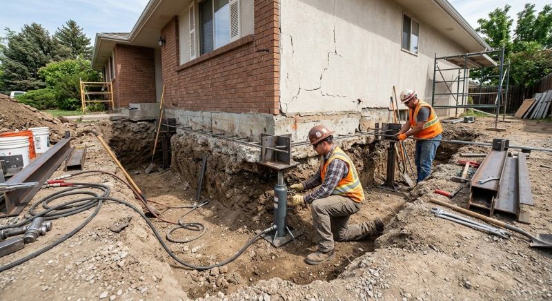 Foundation Structural Repair in Haw River, NC