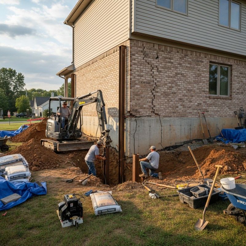 Foundation Structural Repair in Oak Ridge, NC